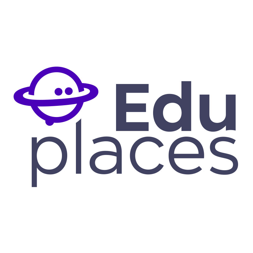 Logo von Eduplaces auf weißem Hintergrund